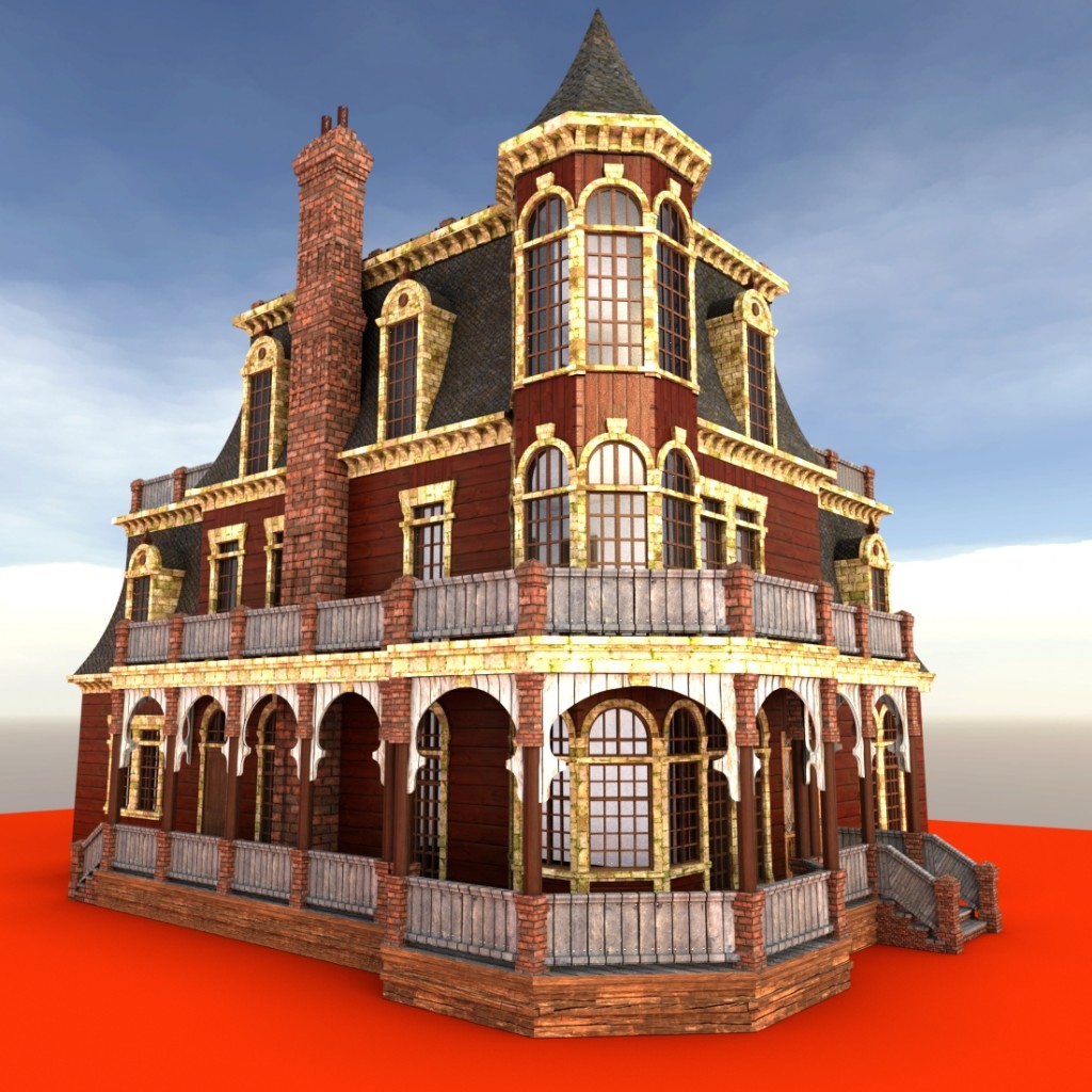 Victorian house with rooms preview image 2